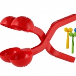 Dziecięce narzędzie do robienia śnieżnych kul duo