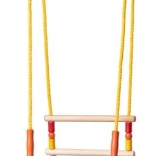 Drewniana huśtawka dla dzieci do 35 kg