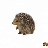 Dekoracyjna figurka jeża zachodniego 4 cm z plastiku