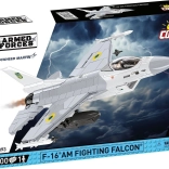 Klocki COBI F-16 AM Fighting Falcon – ukraińskie malowanie, skala 1:48 (500 elementów)