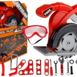 Duży zestaw narzędzi dla dzieci 23 elementów