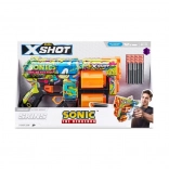 X-Shot Skins Dread Sonic – piankowy pistolet na strzałki, bębenkowy magazynek 12 szt.