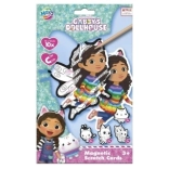 Magnetyczne zdrapywane obrazki Gabi magiczny domek – zestaw 10 szt.