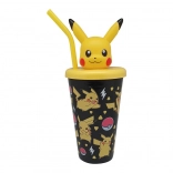Dziecięcy bidon Pokémon 450 ml ze słomką KiDS Licensing