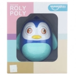 Niebieski rolly polly pingwin