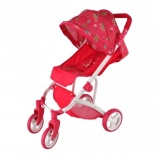 Sportowy wózek dla lalek z materiałowym daszkiem