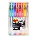 Zestaw długopisów żelowych – 8 kolorów
