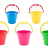 Plastowe wiaderko na piasek 15 × 13 cm, mix kolorów