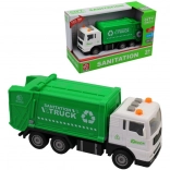 Śmieciarka na napęd cierny z światłem i dźwiękiem