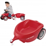 Duża czerwona przyczepka do jeździka Bobby Car Neo