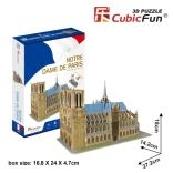 CubicFun 3D puzzle Katedra Notre‑Dame – 53 elementów