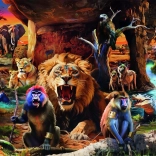 Clementoni puzzle Narada zwierząt 1500 elementów