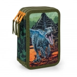 Trzypiętrowy piórnik szkolny JURASSIC WORLD bez wyposażenia