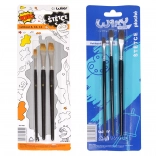 Zestaw płaskich pędzli 3 szt.