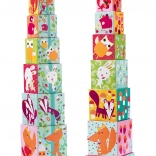 Wieża z pudełek Las