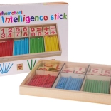 Drewniana gra matematyczna – patyczki do liczenia