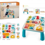 Edukacyjny stolik z lampką