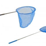 Składana teleskopowa siatka na motyle i owady 85 cm, niebieska