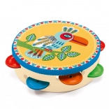 Djeco Animambo tamburyno z motywem tukanów