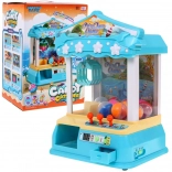 Automat Ball Catcher dla dzieci 3+ Gra zręcznościowa Ball Catcher + panel sterowania + 10 piłeczek + 12 żetonów