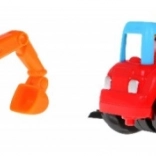 Zestaw pojazdów budowlanych z napędem