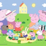 Ravensburger puzzle ŚWINKA PEPPA piknik 35 elementów
