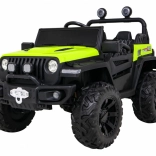 elektryczny samochodzik dla dzieci Master of Terrain – zielony 4x4