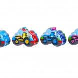 Blaszana skarbonka z traktorem 14 × 10 cm