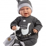 Realistyczna lalka Noworodek z dźwiękiem - 42 cm