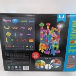 Świecący tor kulkowy do zabawy w ciemności, 72 elementy