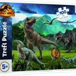 Trefl puzzle 100 elementów Jurassic World – dinozaurowa przygoda