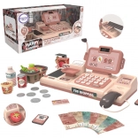 Woopie kasa dla dzieci ze skanerem, wagą i mikrofonem + 25 akcesoriów