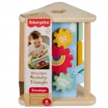 Drewniany aktywny trójkąt Fisher-Price