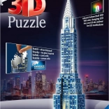 Ravensburger 3D puzzle Chrysler Building Edycja z oświetleniem LED