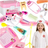 Lekarski kuferek dla małych doktorów z efektami dźwiękowymi, 35 elementów
