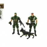 Zestaw żołnierzyków z akcesoriami