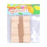 Drewniane patyczki 6,5x1 cm, 50 szt.