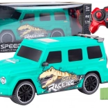 RC auto z dinozaurami 1:10 zielone