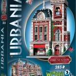 Wrebbit 3D puzzle Urbania strażacy 285 elementów