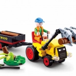 Sluban Town Farma Traktor z przyczepą