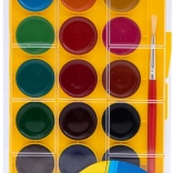 Farby wodne ASTRA 24 szt. Ø 25 mm z pędzelkiem