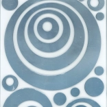 Naklejki Srebrne Kręgi Small Foot