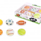 Gumka do ścierania ze sportowym motywem