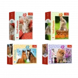 Minipuzzle 54 elementy z młętami