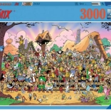 Puzzle Ravensburger Asterix i Obelix: Rodzinna fotografia 3000 części