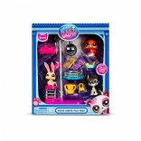 Littlest Pet Shop Disco Nights – zestaw figurek z 3 zwierzątkami
