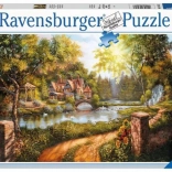Ravensburger puzzle Chatka nad rzeką 500 elementów