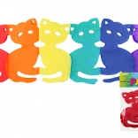 Girlanda kolorowa 3 m - Kot