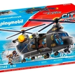 Playmobil City Action śmigłowiec ratunkowy jednostki specjalnej