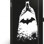 notes BATMAN z elastyczną gumką i uchwytem na długopis